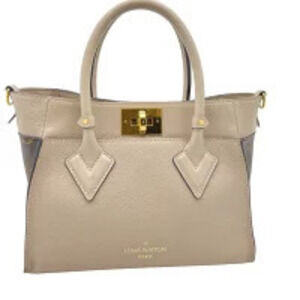 Louis Vuitton Side Shoulder Bag Monogram Handbag Gray My Greige On